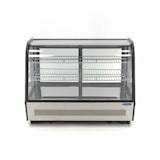 thumbnail of Maxima - 9400850 - Vetrina refrigerata 160L porte scorrevoli posteriori vetro curvo luci LED 88x56.8x68.6 cm