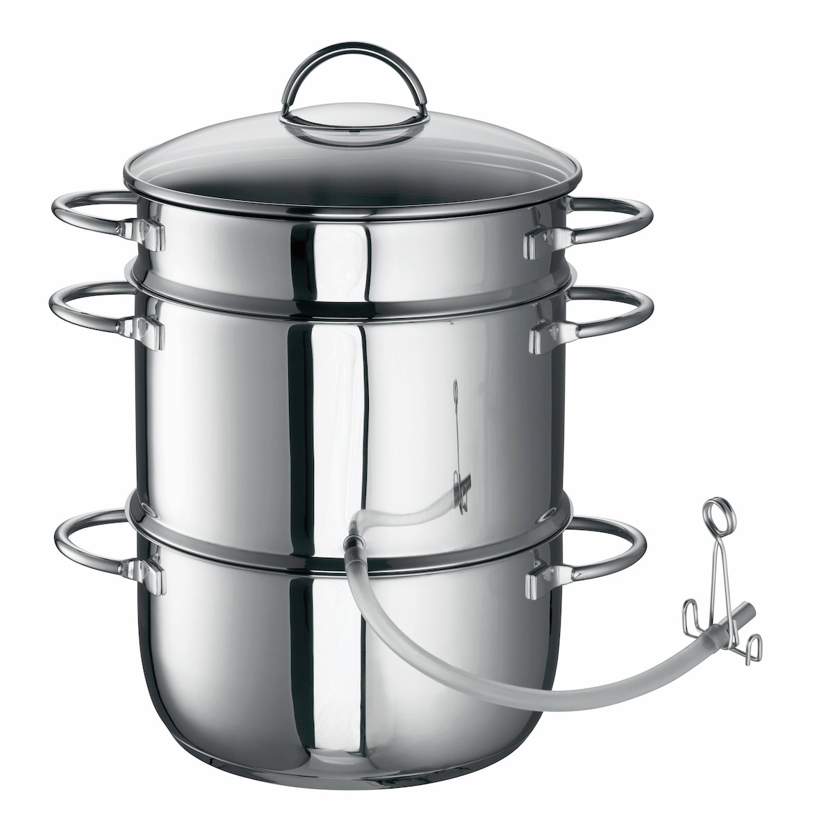 Rohe Germany Multi-Dampfentsafter Ravenna, 25 cm, Edelstahl