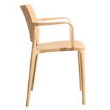 thumbnail of Set van 4 terrasstoelen in lichtgeel plastic - Oviala