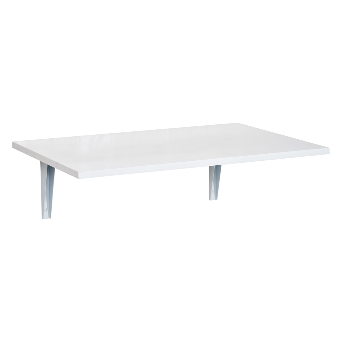 HOMCOM Mesa Dobrável de Parede Suspensa 60x40x20cm Branco