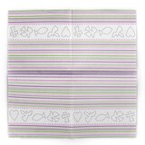 thumbnail of Sovie HOME Serviette Kommunion/Konfirmation in Rosa-Grün aus Linclass® Airlaid 40 x 40 cm, 12 Stück