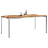 thumbnail of vidaXL Esstisch für draußen 180x90x75 cm Massivholz Akazie