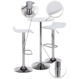 thumbnail of 2 delige bar tafel set Esberg wit