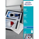 thumbnail of AVERY Zweckform Inkjet Folien, A4, klar, Stärke 0,17 mm