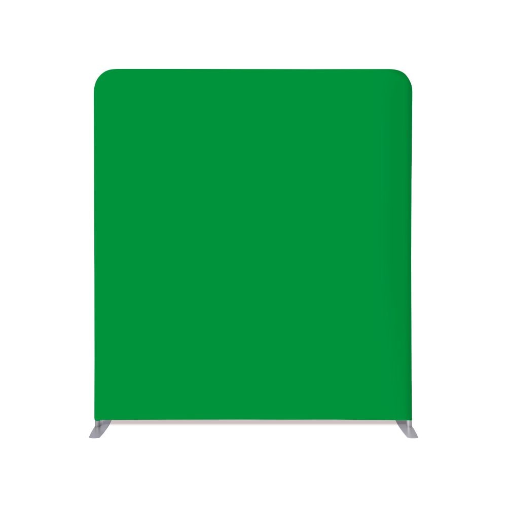 Showdown Zipper-Wall Straight Basic - 200x230cm - Green Screen Chroma Key - Aluminium - Silber