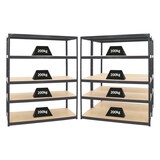 thumbnail of PROREGAL Mega Deal | 3x Schwerlastregal Giant Elephant | HxBxT 180x150x60 cm | Fachlast 200kg | Schwarz | Stecksystem Lagerregal Regalsystem 3 Stk.