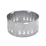 thumbnail of Funkenschutz für Feuerschale 80 cm – Favilla Flamme aus hitzebeständigem Stahl, sicherer Funkenfänger mit Griff, natürliche Patina