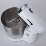 thumbnail of Amasadora y mezcladora Jata MZ670 con bol de acero inoxidable de 3,5 l. 5 velocidades. Base giratoria. 2 espirales para amasar y 2 varillas