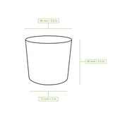 thumbnail of BIOZOYG Suppenbecher to go 25 Stück 300 ml, weiß Suppenschüsseln Einweg - Einweggeschirr Alternative zur Plastikschüssel - Becher, Suppe, Soup Bowl