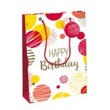 thumbnail of Clairefontaine 6x Happy Birthday rosa, Excellia, Geschenktasche L 26 ,5x14x33 cm - Rosa 32484-2C