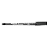 thumbnail of STAEDTLER Lumocolor Universal Lumocolor Rundspitze Marker Fein Rundspitze 0,6 mm Schwarz Nachfüllbar 10 Stück