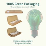 thumbnail of Dmora Scrivania Dcallejo, Mobile ad angolo con scaffali e piano da lavoro, Tavolo multiuso per ufficio, cm 70x57h140, Bianco e Ardesia