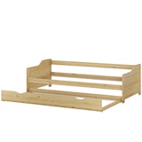 thumbnail of Sofabett zweiter Schlafplatz mit Matratze Bettgestell 90x200 Einzelbett Bettkasten 60.34-09M