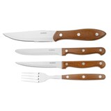 thumbnail of Olympia abgerundete Steakmesser mit PP-Griff in Holzoptik (12 Stück)