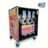 thumbnail of Chariot pour machine à granité sans étagère - Ice Freddo - 60x70x93cm