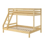 thumbnail of Doppel-Etagenbett 140x200 und 90x200 Erwachsenen-Stockbett Kiefer Massivholz natur V-60.18-09-14 Rollrost inkl.