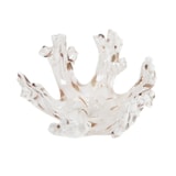 thumbnail of Corail blanc et or sulfure -  Autre forme Verre Amadeus 16.00x16.00 cm