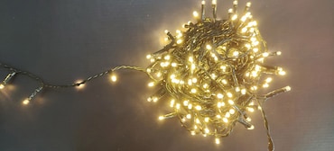 Tarrington House Catena luminosa ODT1000ZD5, PVC, 20 m, 1000 LED, trasparente, bianco caldo