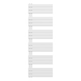 thumbnail of Handtuchheizkörper/Badheizkörper Paneel Anschluss linksseitig weiß 1800x600 1021W