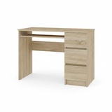 thumbnail of Scrivania Funzionale Cassetti Tavolo Ufficio Studio Porta Pc 120x50 cm - Rovere