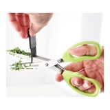 thumbnail of Ciseaux pour herbes aromatiques avec brosse de nettoyage Fackelmann Basic