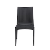 thumbnail of METRO PROFESSIONAL Sedia impilabile da esterno Valles, plastica, antracite