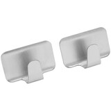 thumbnail of Set van 2 zelfklevende roestvrijstalen haken, Fackelmann Tecno