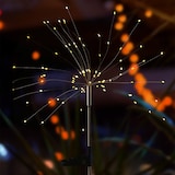 thumbnail of LED Solarstab FEUERWERK Gartendeko Gartenstecker H: 100cm Dämmerungssensor