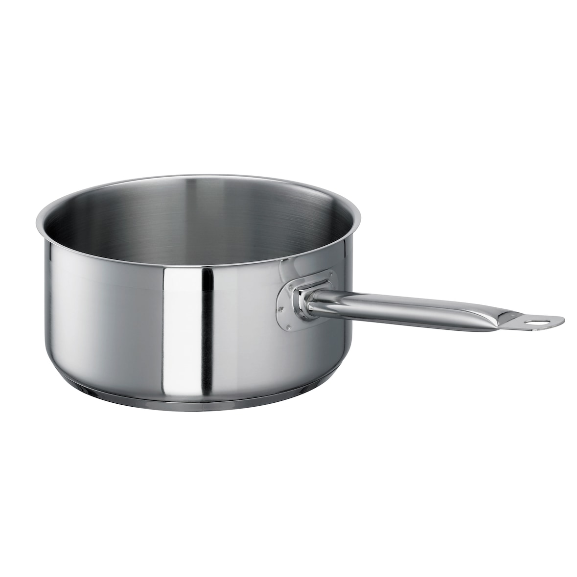 GastroSUS steelpan Chef, plat, RVS, 24 cm, ca. 5,0 liter