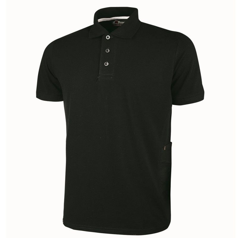 U-Power - Polo manches courtes Slim noir GAP Noir Taille M