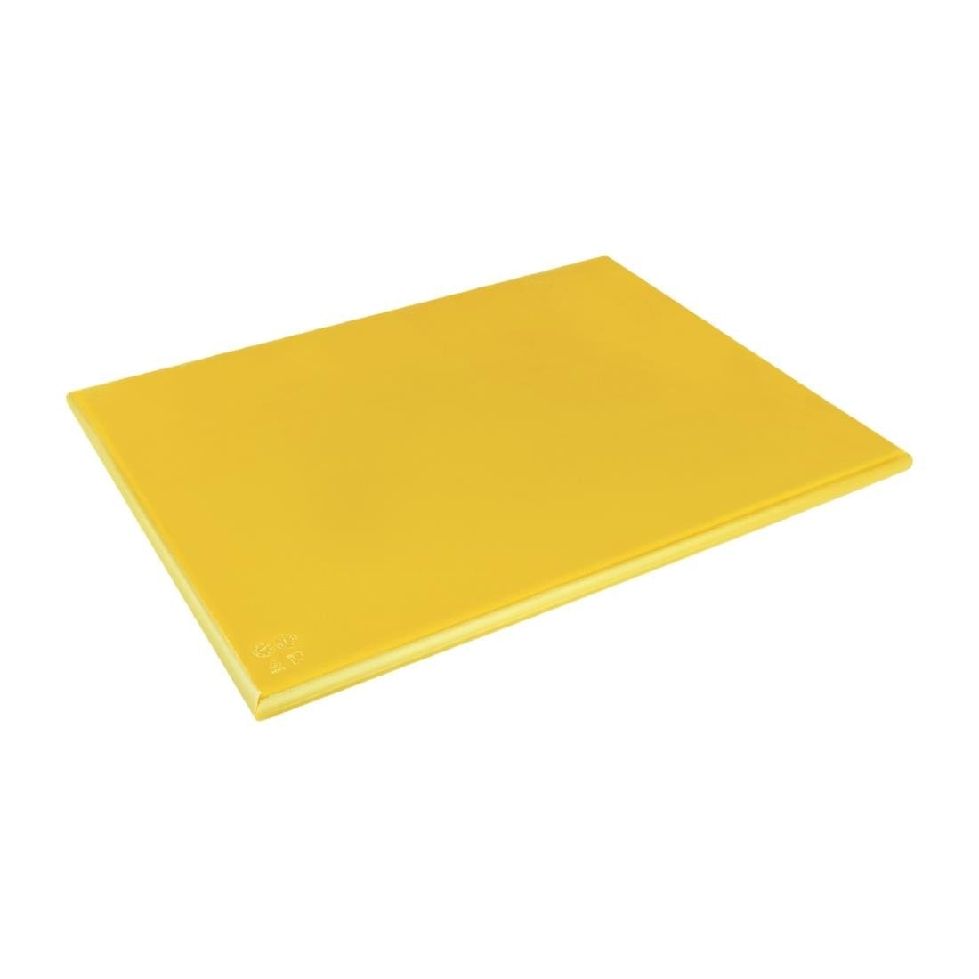 Hygiplas gele extra grote snijplank met hoge dichtheid