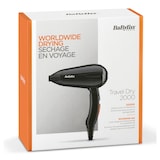 thumbnail of BaByliss 5344E Travel Dry 2000 klappbarer Reise-Haartrockner
