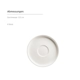 thumbnail of MÄSER Espressoobere 11 cl + Untertasse 12,5 cm, 4-er set, postsicher, Serie TAYA