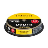 thumbnail of Intenso 1x10 DVD+R 8.5GB 8x Double Layer printable 8,5 GB DVD+R DL 10 Stück(e)