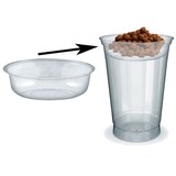 thumbnail of 100x Einsatz für PET-Trinkbecher Smoothiesbecher Dessertbecher mit O 95 mm