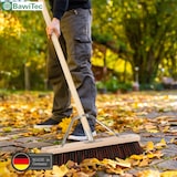 thumbnail of Stabiler Profi Straßenbesen 60cm Breit mit Metall-Stielstabilisator Verstärkung mit Holzstiel 140cm Lang Stiel Arenga-Mix Besen Kehrbesen