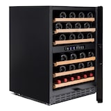 thumbnail of Vinobox 50 flessen. Zwarte wijnkast 2 zones