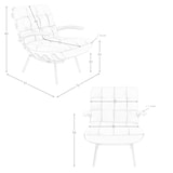 thumbnail of Angel Cerdá Poltrona in pelle marrone e frassino 5153C