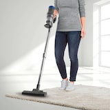 thumbnail of CLEANmaxx Kabelloser Hand- und Bodenstaubsauger mit Zyklontechnologie - anthrazit/blau