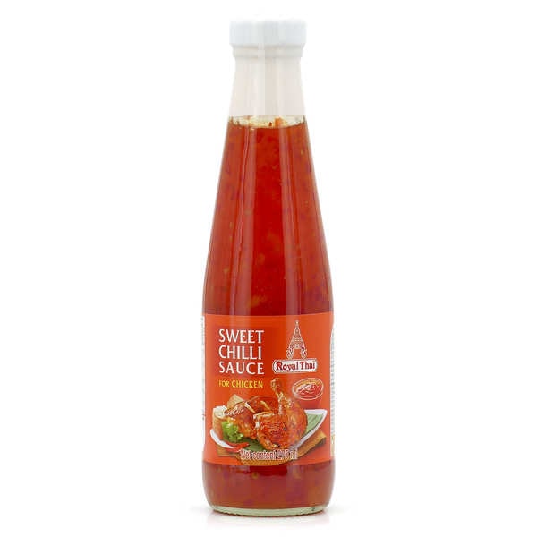Sweet Chili Sauce Sauce aigre douce pimentée thaïlandaise Bouteille de 275ml Royal Thai