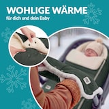 thumbnail of MONZANA® Baby Fußsack Premium Waldschattengrün