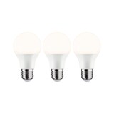 thumbnail of Paulmann LED Birne 3er-Pack E27 230V 3x806lm 3x8,0W 2700K  Opal 28871