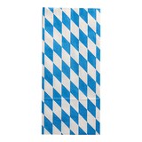 thumbnail of 10 X 100 Hähnchenbeutel, Papier mit Alu-Einlage 28 cm x 13 cm x 8 cm "Bayrisch blau" 1/1