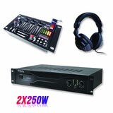 thumbnail of Pack sonorisation amplificateur 500W SA500 + Table de mixage 4 voies 7 entrées + Casque