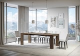 thumbnail of Ausziehbarer Tisch 90x130/390 cm Roxell Walnuss