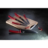 thumbnail of Berlinger Haus Set di 5 Coltelli da Cucina Professionali Acciaio Inox Coltello Cuoco Tagliere, Rosso, BH-2552