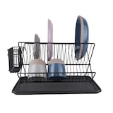 thumbnail of Egouttoir à vaisselle en métal Rack noir Pt Living