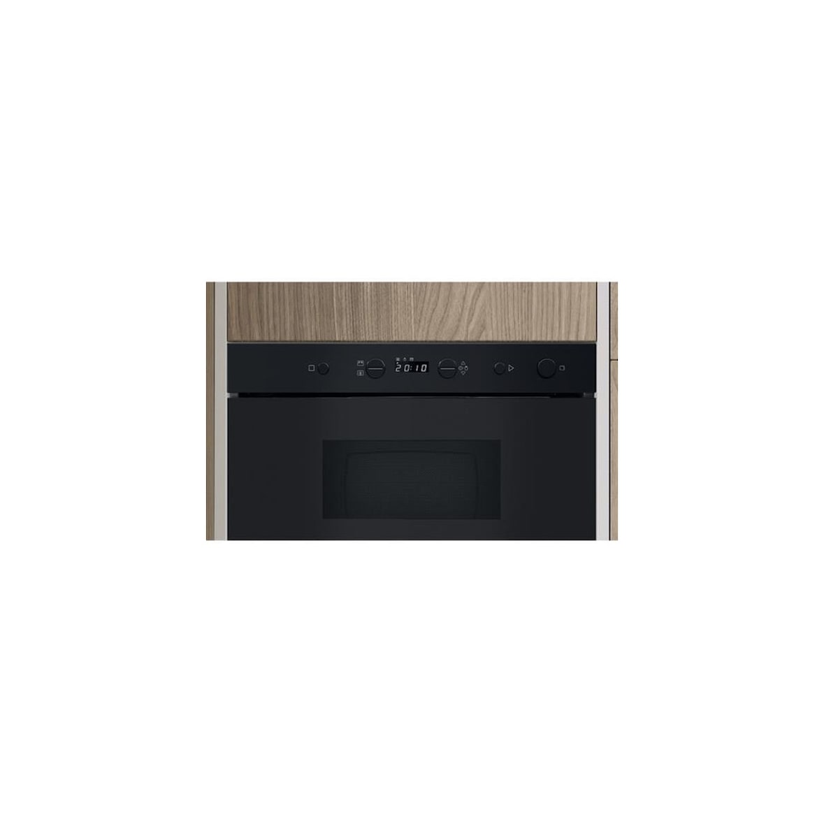 Micro-ondes Encastrable, Noir, Solo, 22 L, Plateau 25 Cm, Décongélation Usage Non Intensif Indesit
