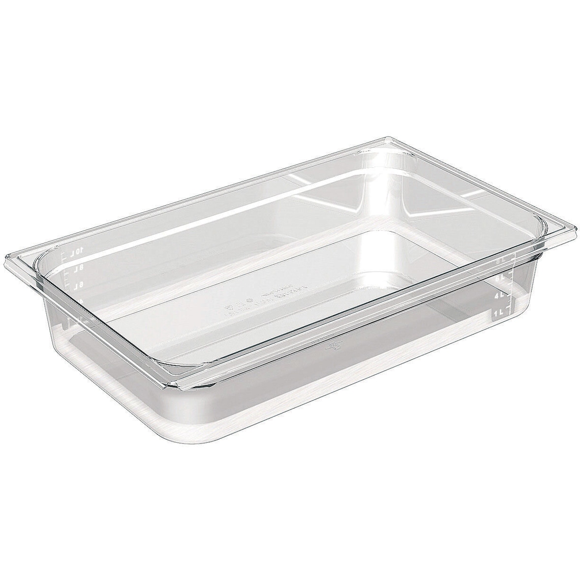 Matfer Cristal Plus bac gastronorme en copolyester   GN 1/1 profondeur 15 cm