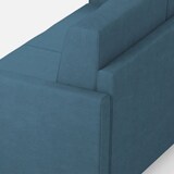 thumbnail of Karay 3-Sitzer-Sofa (drei 60-cm-Sitze), Außenmaße L. 198 cm, Avio-Farbe